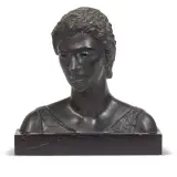 Quirino Ruggeri, Bust Of A Woman, bronze