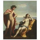 Giovanni Francesco Gessi, Bacchus And Ariadne, oil on canvas