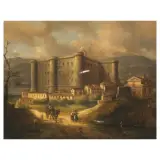 Giovanni Migliara, Orsini Castle, Bracciano