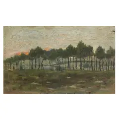 Pinewood Maremmana by Eugenio Cecconi, oil on panel, offered Oct 2023