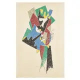 Gino Severini, Composition, lithograph