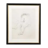 Untitled by Jules Pascin, Nude dos lead mine on paper, offered Sep 2023