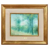 Umberto Lilloni, Paesaggio toscano 1968