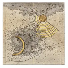 Walter Valentini, Solare 2001, mixed media on board