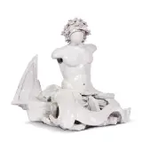 Adriano Pompa, Tritone Nettuno 2013 glazed, ceramic