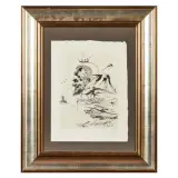 Untitled 1963 by Salvador Dalí, etching, offered Sep 2023