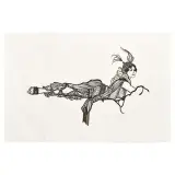 Flavio Costantini, Untitled, Portrait print on fabric