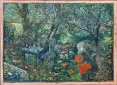 Kay Christensen, Landscape 1933, oil on canvas