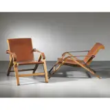 Marco Zanuso, Two «Week-End» Folding Armchairs
