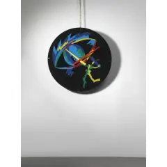 Ugo Nespolo, Wall Clock Orologio