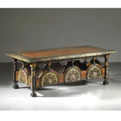 Low Table by a Carlo Bugatti, WOODEN STRUCTURE, offered Jul 2023