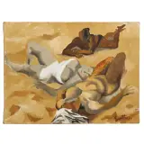 Renato Guttuso, Untitled 1954, oil on canvas