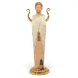 Luigi Ontani, ErmEstetica NeronEros 1990s polychrome glazed