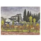 Ardengo Soffici, Tuscan countryside