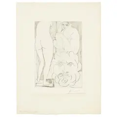 Untitled by Pablo Picasso, Modèle accroupi, offered Jun 2023