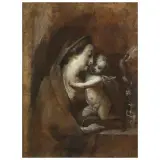 Il Morazzone Pier Francesco Mazzucchelli, The Holy Family, grisaille