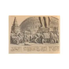Before Gladiator Games by Luigi Ademollo, black chalk, offered May 2023