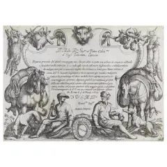 Hunting Scenes. 1609 by Antonio Tempesta, offered May 2023