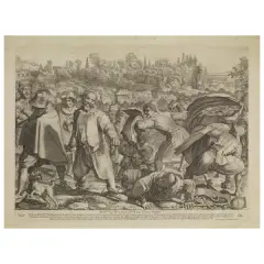 La Baruffa Di Bruttobuono by Francesco Villamena, offered May 2023