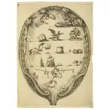 Stefano della Bella, Rebus On Fortune, etching on watermarked laid paper