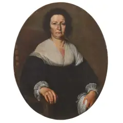 Bernardo Strozzi, Female Portrait, oil on canvas