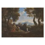 Jan Frans van Bloemen, Landscapes With Figures