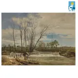 Lorenzo Gignous, River Landscape