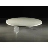 Roberto Monsani, Table, Withe Laquered, WOODEN TOP