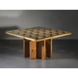 Gianfranco Fini, «Regolo» Table, Pine, WOODEN STRUCTURE