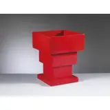 Red by Ettore Sottsass, CERAMIC «YANTRA, offered May 2023