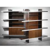 Angelo Mangiarotti, A Pair Of «Multiuse» Bookcases