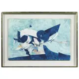 Gianni Dova, Untitled 1971, mixed media on canvassed paper