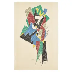 Composition by Gino Severini, lithograph, offered Apr 2023