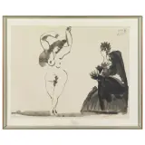 Pablo Picasso, Dancing nude 1960