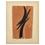 L32 1957 by Hans Hartung, lithograph, offered Apr 2023