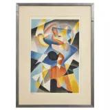 Gino Severini, Composizione 1955, lithograph
