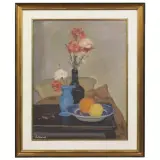 Giovanni March, Still Llife With Fruits And Flowers