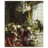 Sinibaldo Tordi, The Concert, oil on canvas