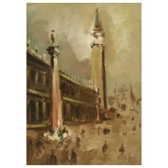 Italico Brass, Venezia, oil on canvas