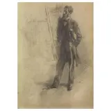 Giovanni Boldini, Portait Of Paul Helleu Standing