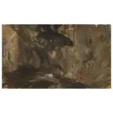 Giovanni Boldini, Profile Of A Young Woman With Hat