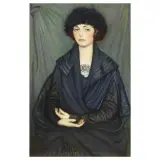 Philip Leslie Hale, Portrait Of Catherine Walstrom, oil on canvas