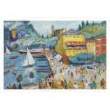 Michele Cascella, Bay, oil on canvas