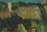 Bruno Cassinari, Gropparello / Bozzetto, oil on canvas