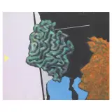 Roberto Martone, Malinconia d’Orfeo 1975, tempera on canvas