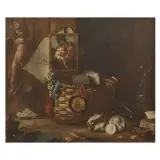 Antonio Cioci, Untitled, STILL LIFE WITH A BASKET