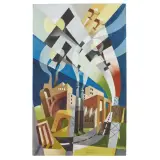Italo Ferro, Aeropittore, mixed media on board