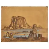 Fabrizio Clerici, Una baia paradisiaca per Giulio Maria