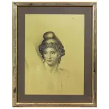 Carlo Maria Mariani, Ganimede 1978, pencil on heavy paper