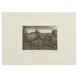 Graham Sutherland, Lammas 1926, etching